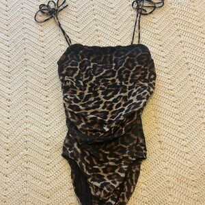 Princess Polly Leopard Print Chemise